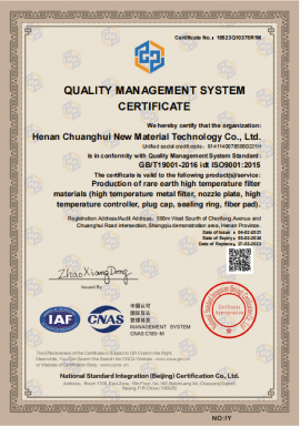 Occupational Health and Safety Management System Certificate